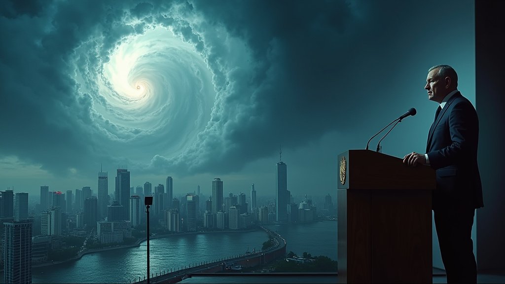 Global Turmoil: Super Typhoon Ragasa Devastates Asia, Zelenskyy Warns of AI Arms Race, Eilat Attacked, Texas ICE Facility Shooting Under Investigation