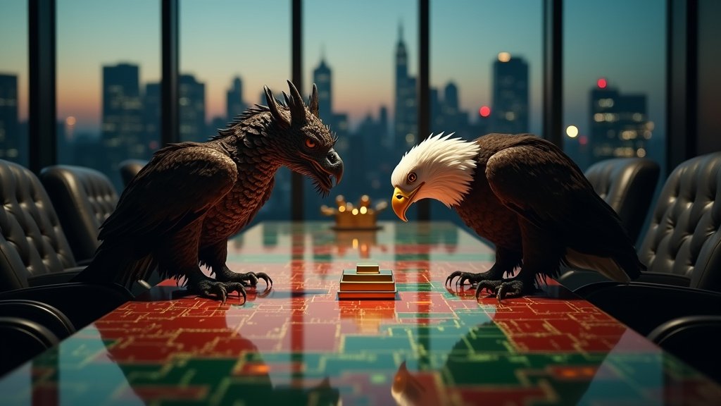 US Stocks Slip as China Trade Tensions Overshadow Solid Bank Earnings; Gold Reaches Record High