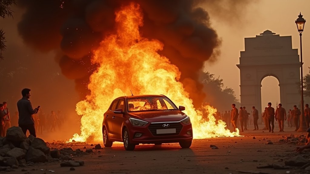 Deadly Car Explosion Rocks New Delhi Near Red Fort, Claiming Lives and Sparking National Alert