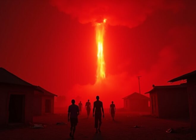 US Airstrikes Hit Nigeria’s Jabo: Villagers Reel from Blasts, Sky Glows Red