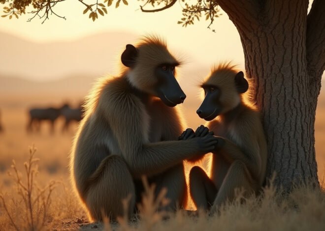 Baboon’s Social Secrets: 50-Year Kenyan Study Reveals Health Links for Humans