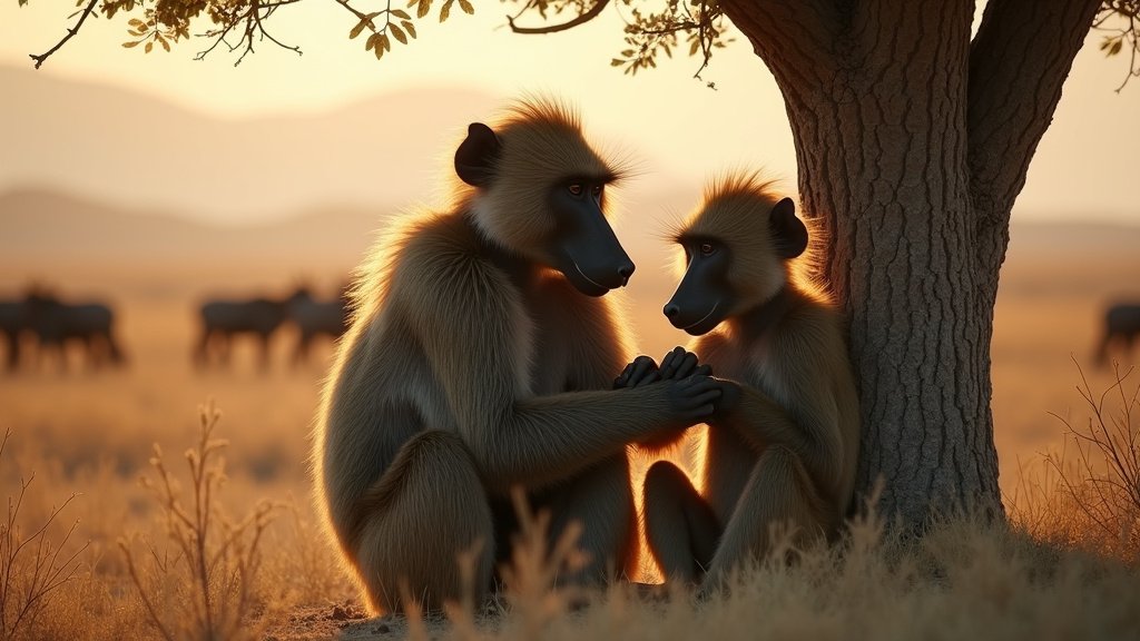 Baboon’s Social Secrets: 50-Year Kenyan Study Reveals Health Links for Humans
