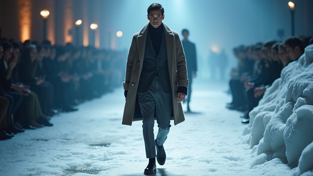 Milan Menswear Fashion Week: Wintry Shows Blend with Industry’s Economic Realities