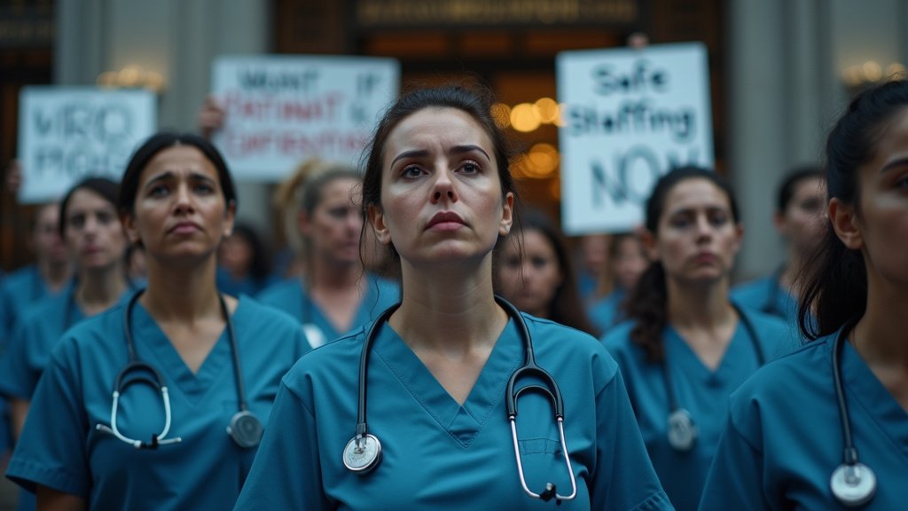 NYC Nurses Strike: 15,000 Walk Off Job at Major Hospitals Demanding Safety and Better Contracts