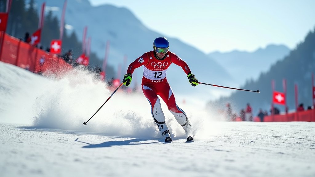 Swiss Star Franjo von Allmen Claims First Gold at Milan Cortina Games