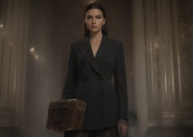 Victoria Beckham’s Power Suiting Collection Dazzles at Paris Fashion Week