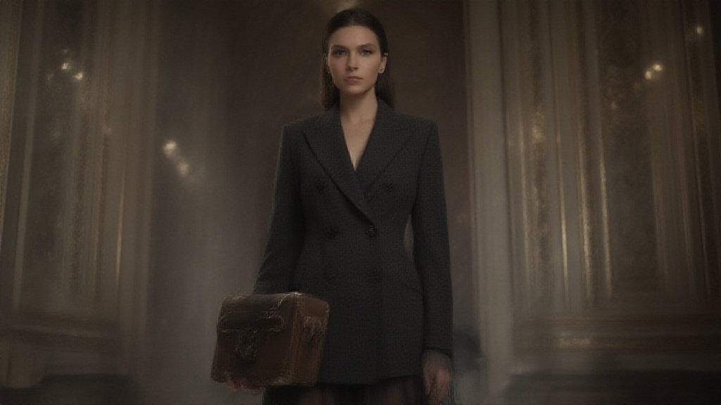 Victoria Beckham’s Power Suiting Collection Dazzles at Paris Fashion Week