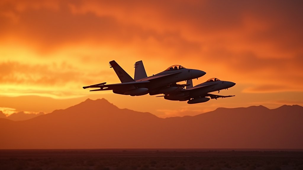 2 Navy Jets Crash, 4 Crew Eject Safely Over Idaho