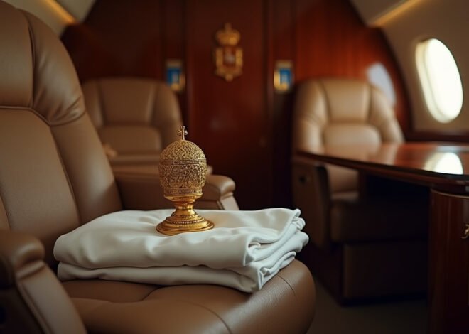 Pope’s Flight Grounded, King Aids Vatican Chief’s Return