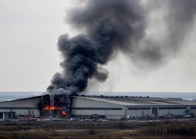 Ukraine Launches Massive Drone Offensive on Moscow Region